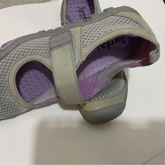 NEW Womens Jambu Pathfinder Mary Jane Shoes Light Gray Purple Retail $99 - Picture 7 of 11
